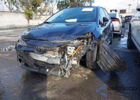 2021 Toyota Corolla Le из США, поврежденный, VIN 5YFEPMAE0MP163729